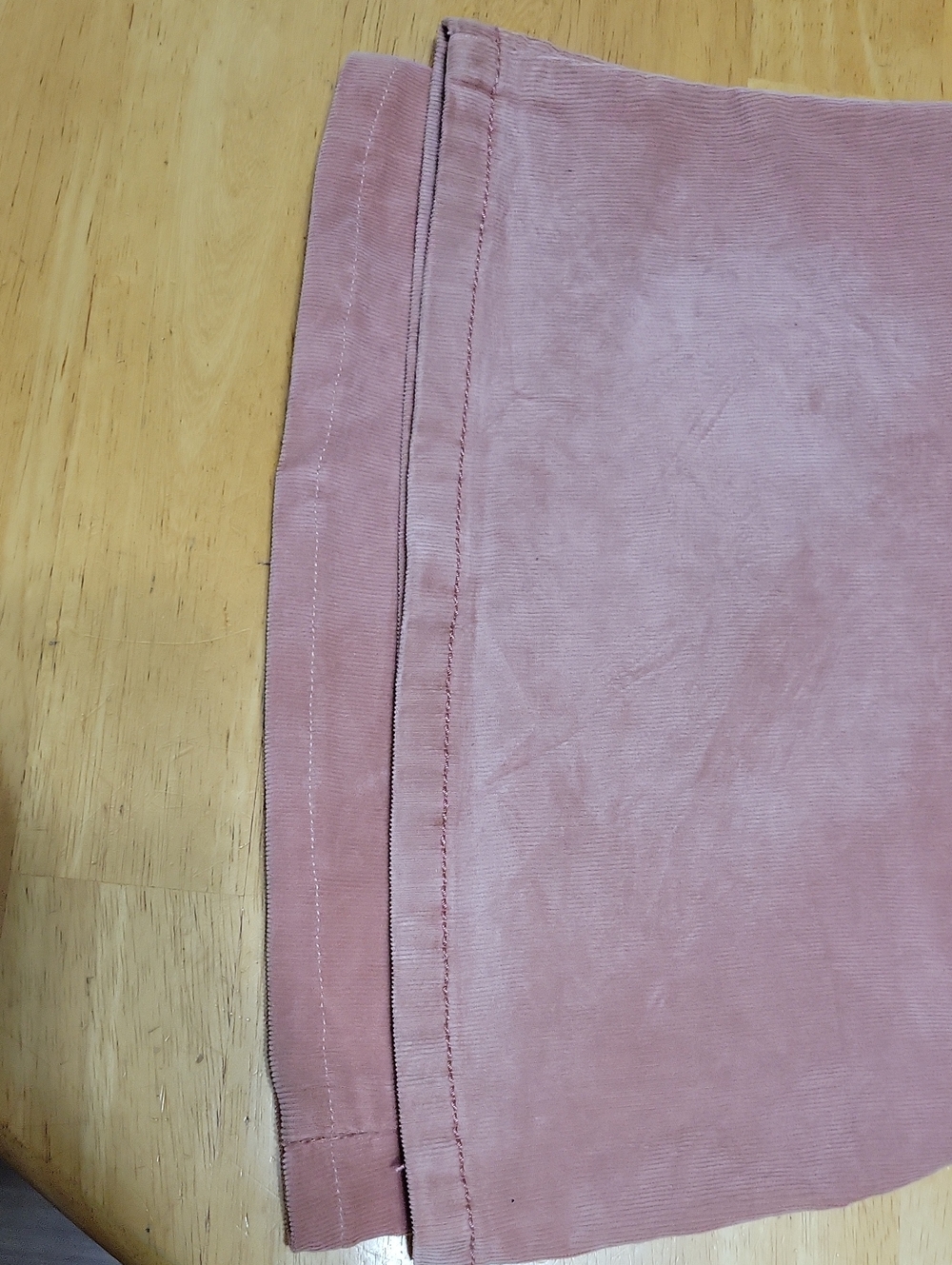 Dusty Pink Free People Stretch Flared Cords - Picture 7 of 13